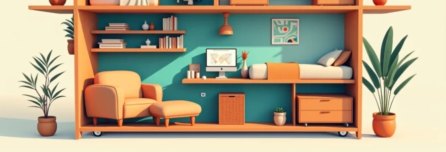 Muebles multifuncionales