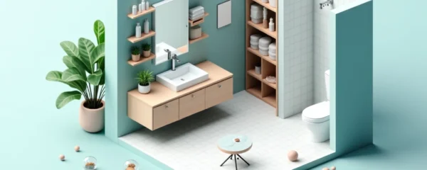 Organiza tu baño pequeño