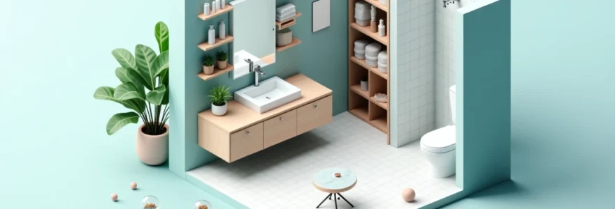 Organiza tu baño pequeño