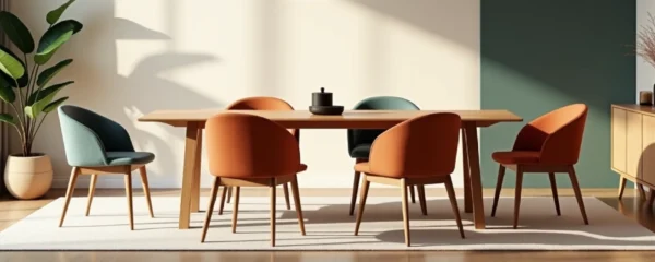 Comedor moderno y acogedor