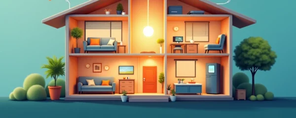 incorporar objetos decorativos conectados en tu espacio