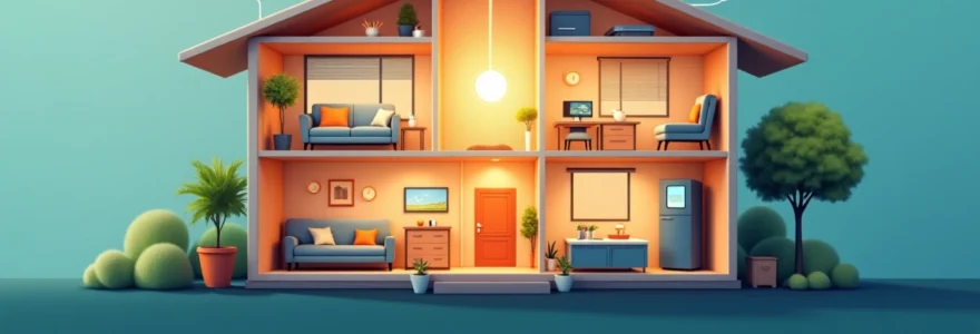 incorporar objetos decorativos conectados en tu espacio